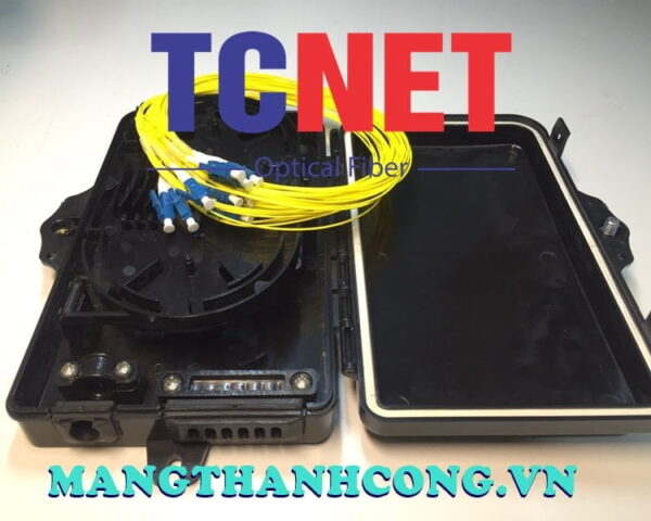 hop phoi quang 4fo ftth lcupc sm duplex mau den nhua ngoai troi 4