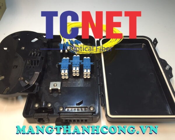 hop phoi quang 4fo ftth lcupc sm duplex mau den nhua ngoai troi 8