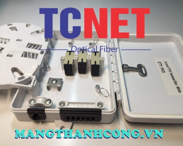 hop phoi quang 4fo ftth sc om3 trang kem nhua ngoai troi 4