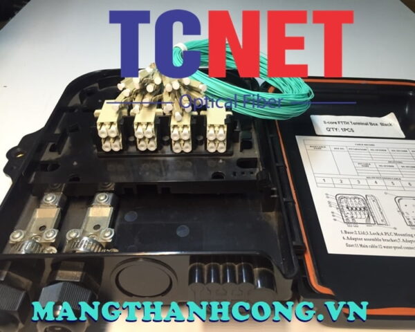 hop phoi quang 8fo ftth lc duplex om3 mau den nhua ngoai troi 1