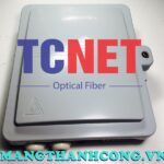 hop phoi quang ngoai troi ftth gpon gan bo chia quang splitter box abs mini 2