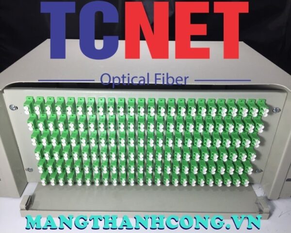 hop phoi quang odf 144fo khay truot gan rack 19 lcapc sm 4