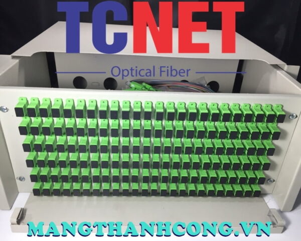 hop phoi quang odf 144fo khay truot gan rack 19 scapc 12 mau sm 2