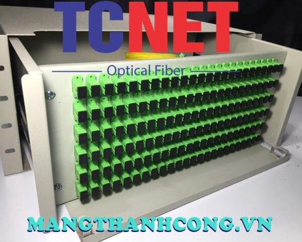 hop phoi quang odf 144fo khay truot gan rack 19 scapc sm 1