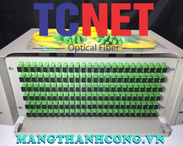 hop phoi quang odf 144fo khay truot gan rack 19 scapc sm 2