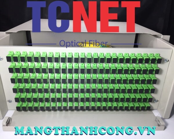 hop phoi quang odf 144fo khay truot gan rack 19 scapc sm 4