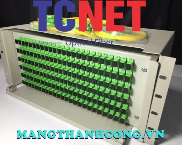 hop phoi quang odf 144fo khay truot gan rack 19 scapc sm 5