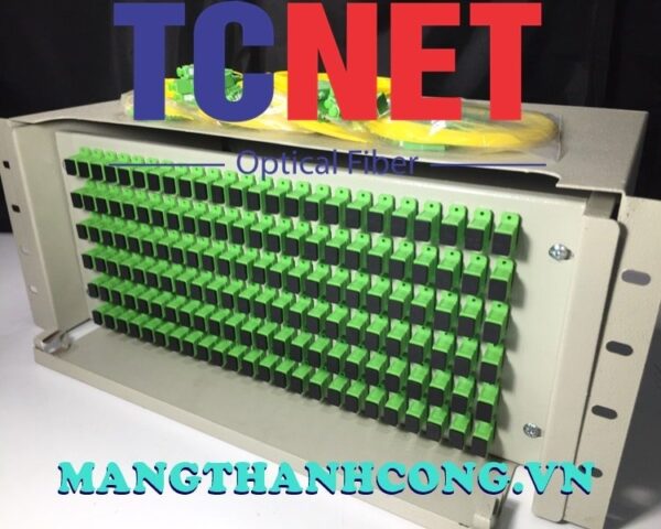 hop phoi quang odf 144fo khay truot gan rack 19 scapc sm 6