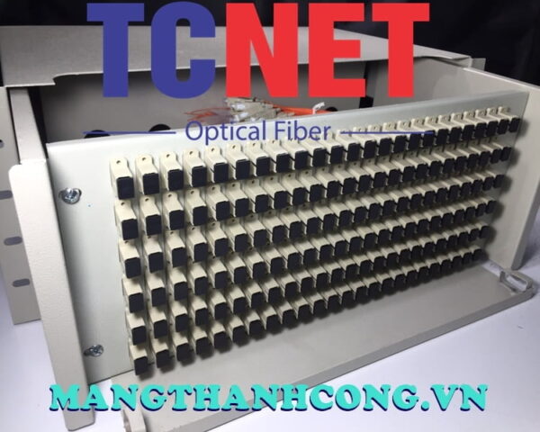 hop phoi quang odf 144fo khay truot gan rack 19 scpc mm