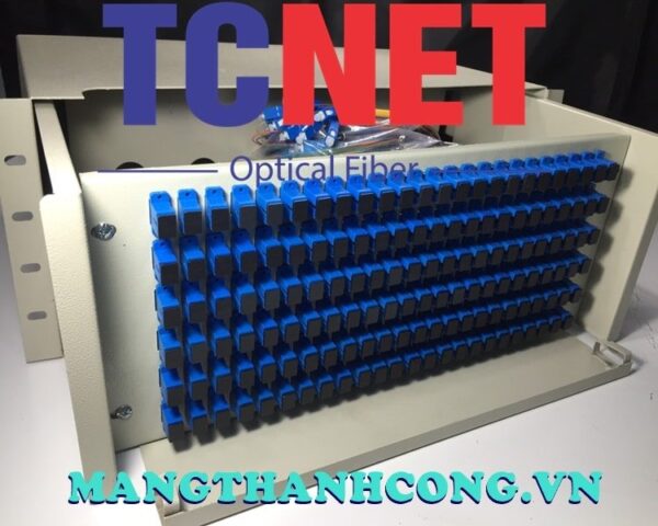hop phoi quang odf 144fo khay truot gan rack 19 scupc 12 mau sm 1