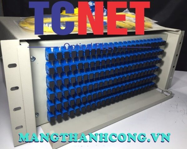 hop phoi quang odf 144fo khay truot gan rack 19 scupc sm 2