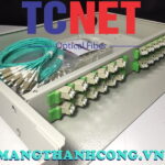 hop phoi quang odf 24fo khay co dinh gan rack 19 lc duplex om5