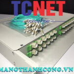 hop phoi quang odf 24fo khay co dinh gan rack 19 lc duplex om7