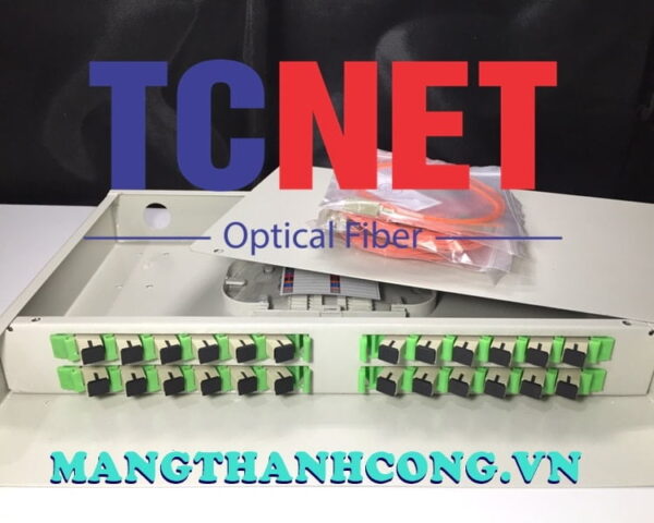 hop phoi quang odf 24fo khay co dinh gan rack 19 scpc mm 1