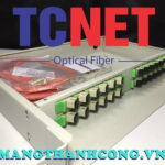 hop phoi quang odf 24fo khay co dinh gan rack 19 scpc mm