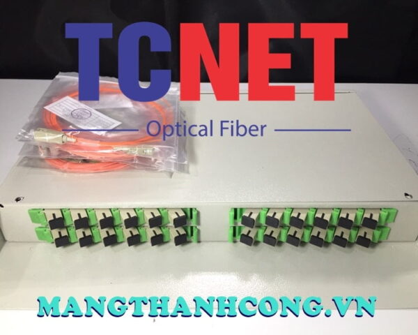 hop phoi quang odf 24fo khay co dinh gan rack 19 scpc mm 6