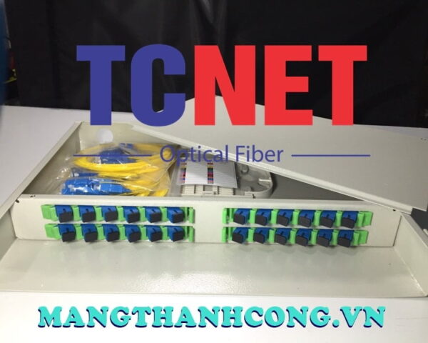 hop phoi quang odf 24fo khay co dinh gan rack 19 scupc sm 3