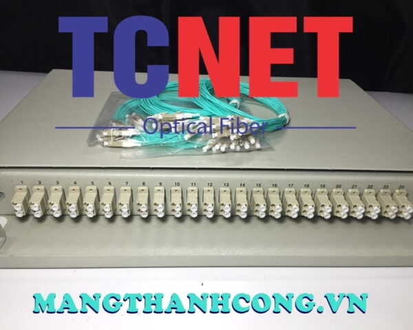 hop phoi quang odf 24fo khay truot gan rack 19 lc duplex om13