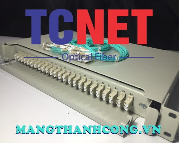 hop phoi quang odf 24fo khay truot gan rack 19 lc duplex om14
