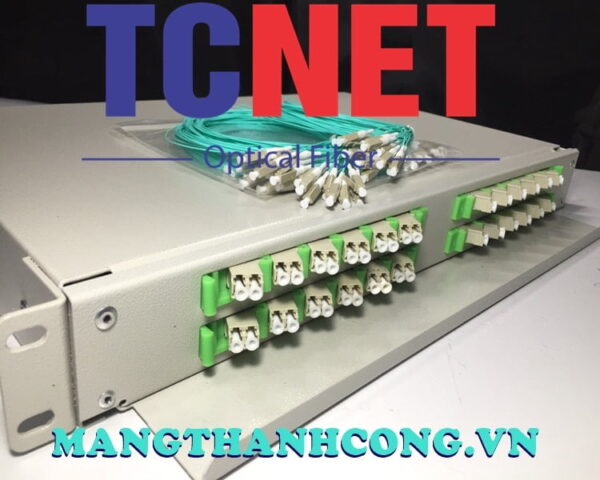 hop phoi quang odf 24fo khay truot gan rack 19 lc duplex om5