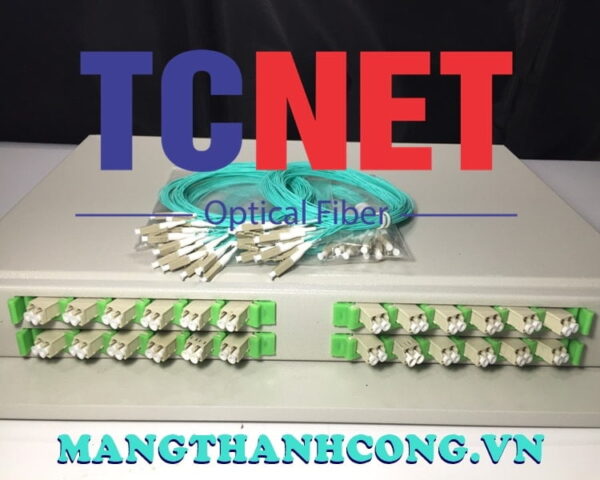 hop phoi quang odf 24fo khay truot gan rack 19 lc duplex om8