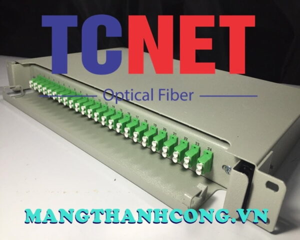hop phoi quang odf 24fo khay truot gan rack 19 lcapc duplex sm 10