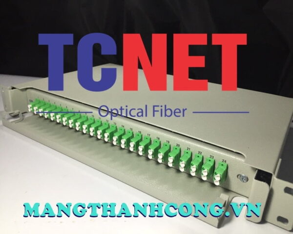 hop phoi quang odf 24fo khay truot gan rack 19 lcapc duplex sm 11