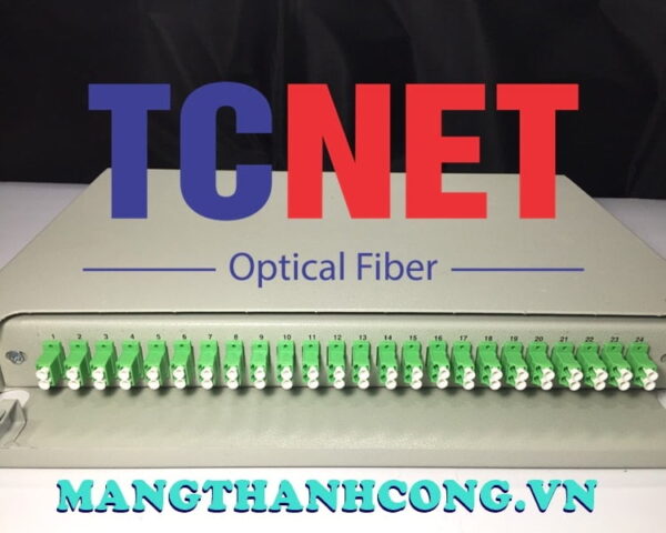 hop phoi quang odf 24fo khay truot gan rack 19 lcapc duplex sm 12