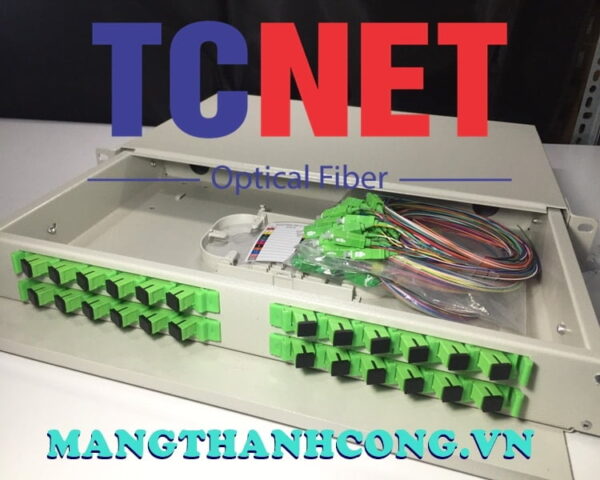 hop phoi quang odf 24fo khay truot gan rack 19 scapc 12 mau sm 1