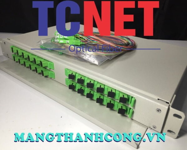 hop phoi quang odf 24fo khay truot gan rack 19 scapc 12 mau sm 4