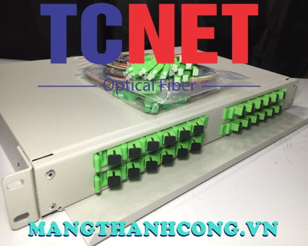 hop phoi quang odf 24fo khay truot gan rack 19 scapc 12 mau sm