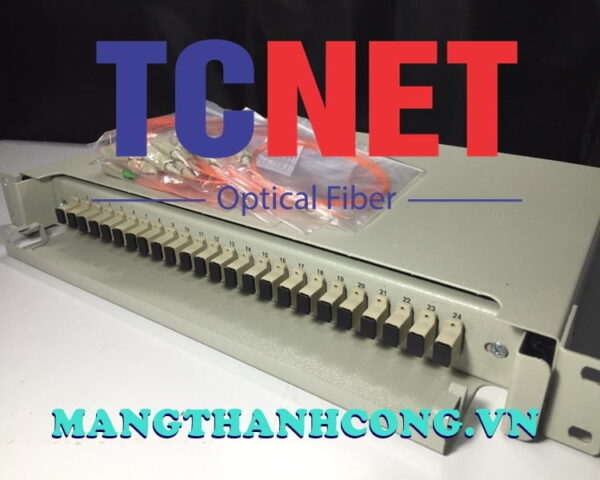 hop phoi quang odf 24fo khay truot gan rack 19 scpc mm 11
