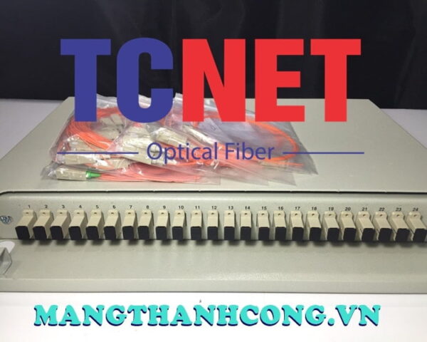 hop phoi quang odf 24fo khay truot gan rack 19 scpc mm 12
