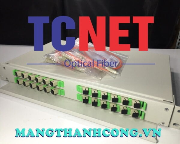 hop phoi quang odf 24fo khay truot gan rack 19 scpc mm 6