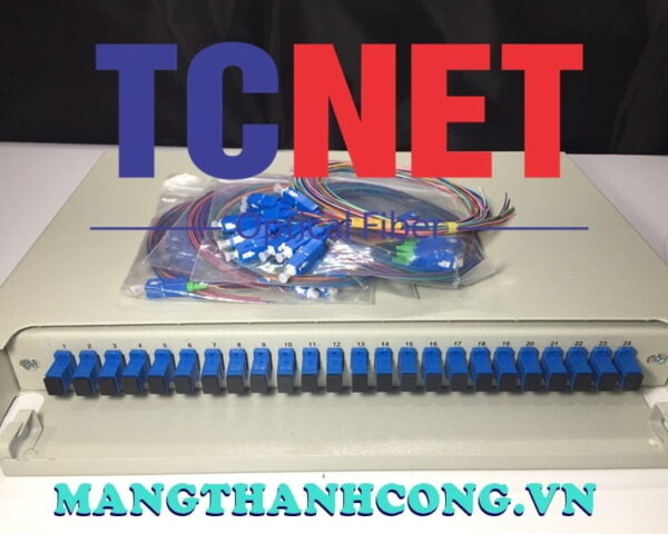 hop phoi quang odf 24fo khay truot gan rack 19 scupc 12 mau sm 10