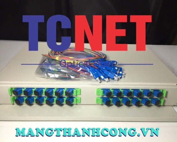 hop phoi quang odf 24fo khay truot gan rack 19 scupc 12 mau sm 4