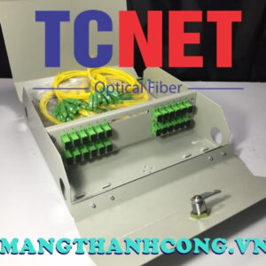 Hộp phối quang ODF 8FO Trong Nhà Treo Tường SC/APC SM
