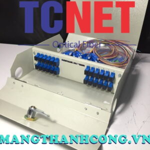 Hộp phối quang ODF 6FO Trong Nhà Treo Tường SC/UPC 12 màu SM