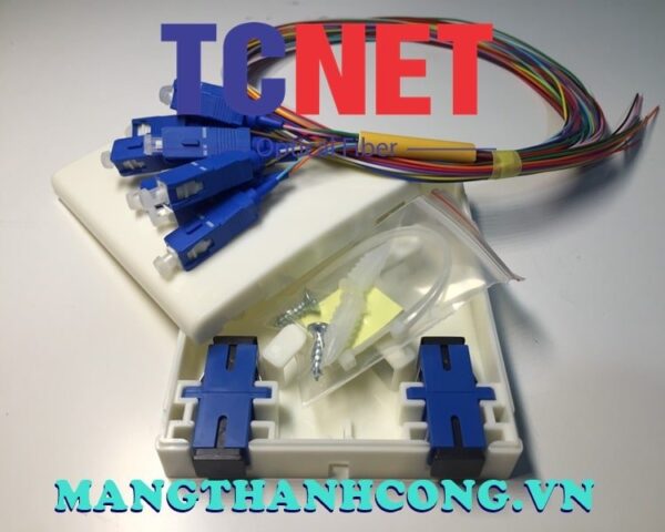 hop phoi quang odf 2fo ftth2 scupc 12 mau sm simplex trang kem