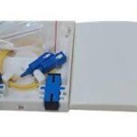 Hộp phối quang ODF 2FO FTTH2 SC/UPC SM Simplex Trắng Kem