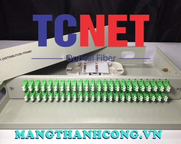 hop phoi quang odf 48fo khay co dinh gan rack 19 lcapc duplex sm