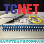 hop phoi quang odf 48fo khay co dinh gan rack 19 lcupc duplex sm