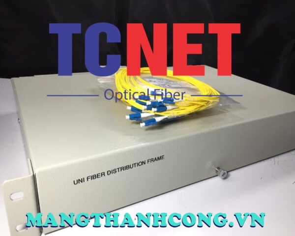 hop phoi quang odf 48fo khay co dinh gan rack 19 lcupc duplex sm 5