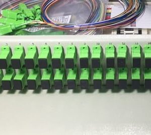 Hộp phối quang ODF 32FO Khay Cố Định Gắn Rack 19” SC/APC 12 màu SM