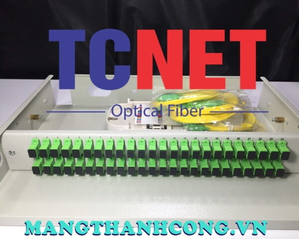 hop phoi quang odf 48fo khay co dinh gan rack 19 scapc sm 1