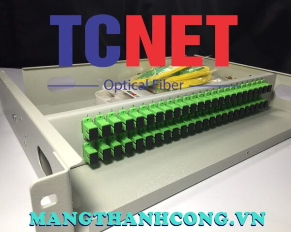 hop phoi quang odf 48fo khay co dinh gan rack 19 scapc sm