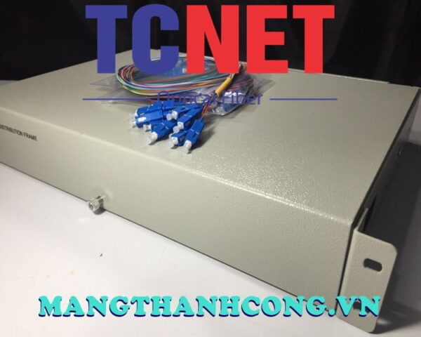 hop phoi quang odf 48fo khay co dinh gan rack 19 scupc 12 mau sm 6