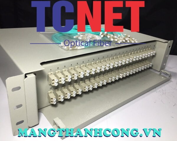 hop phoi quang odf 48fo khay truot gan rack 19 lc duplex om13
