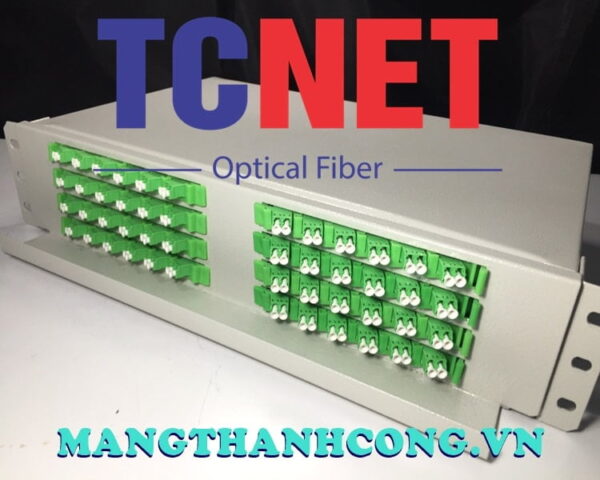 hop phoi quang odf 48fo khay truot gan rack 19 lcapc duplex sm 3