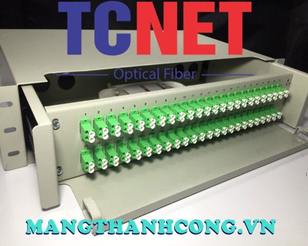 hop phoi quang odf 48fo khay truot gan rack 19 lcapc duplex sm 9